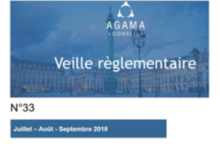 Regulatory News AGAMA N°33